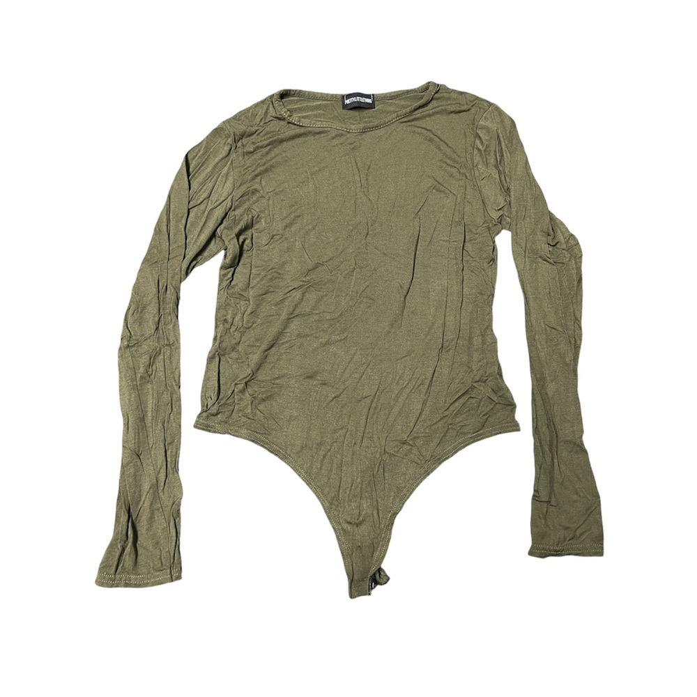 Green bodysuit top